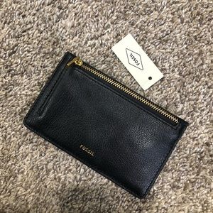 NWT Fossil mini wallet